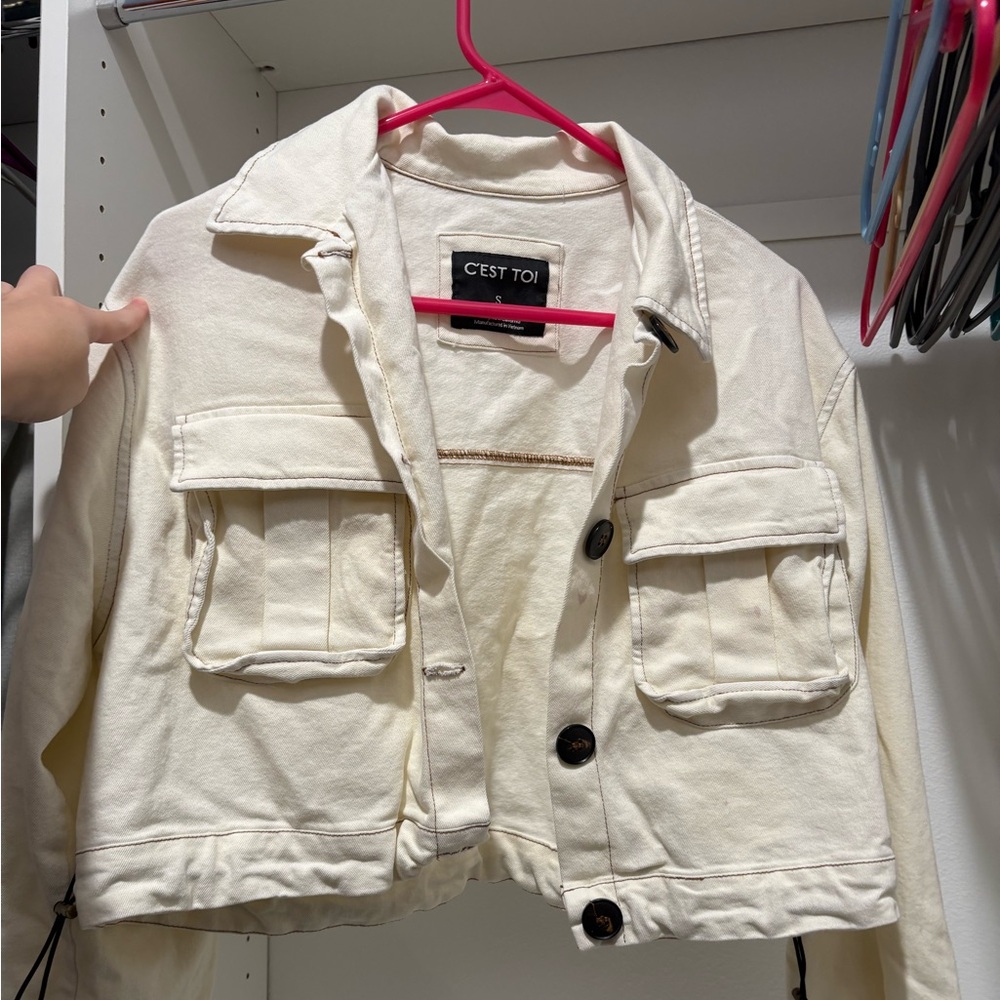 Women's Cream Jacket